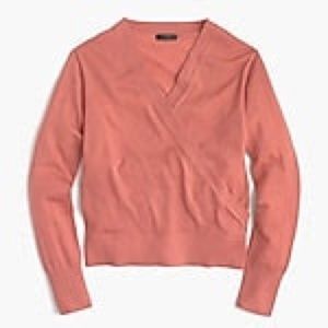 J. Crew Merino Wrap Sweater NWOT XXS